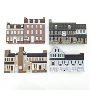 The Cat's Meow Wooden Village Pieces - Mid Atlantic Tavern Series